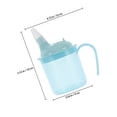 thumbnail image 2 of QUMIIRITY Tasse à Bec de Noël pour Personnes Âgées Rentrée des Classes Tasse à Bec en Silicone Verte Portable pour Patients 1ensemble, 2 of 7