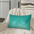 thumbnail image 5 of JUNZAN Teal Turquoise1 Pillow Cases Standard Size, with Envelope Closure Bed Pillow Cases(without pillow core),16"x24" inches, 5 of 5