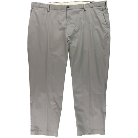 Ralph Lauren Mens Classic Casual Trouser Pants, Grey, 48 BigW x 30L