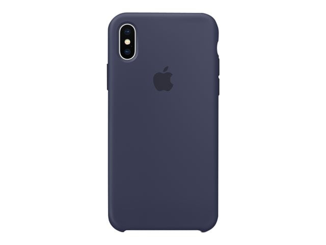 Apple Silicone Case for iPhone X - Midnight Blue
