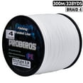thumbnail image 1 of PROBEROS New 300M PE Braided Fishing Line Multicolor Multifilament Super Strong Fishing Line 6LB-80LB Applicable to Main Line White 0.12mm-8lb, 1 of 6