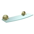 thumbnail image 2 of Que New Collection 18-in Glass Shelf in Polished Chrome, 2 of 5