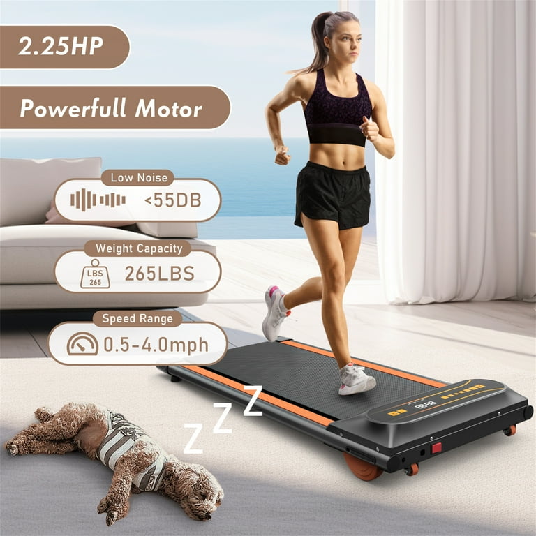 Wellfit Treadmill Small Footprint WELLFIT 10% Incline Foldable