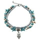 thumbnail image 3 of Tobillera de Perlas de Estrella onlyliua Multicapa para Mujeres y Niñas Interior/Exterior, 3 of 4