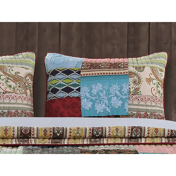 Global Trends Bentley Quilted Pillow Sham