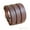 Brown, variant on Ayyufe Men Multilayer Belt Leather Bracelet 3 Buckles Wristband Cuff Bangle