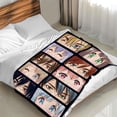 thumbnail image 2 of Cute Blanket Gifts for Girls - 50x60 Inches Cartoon Throw Blanket for Kids Teens - Soft Flannel Throws for Casual - Black Blankets for Couch Sofa Bed, 2 of 7