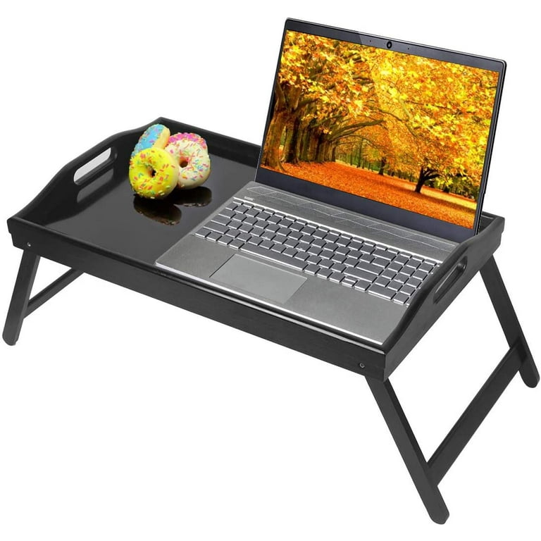 Black 2024 bed tray