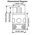 thumbnail image 3 of Enchufe de PVC con conexión a tierra Leviton C20-515PV-000, 15 A, 125 V, 3 of 4