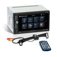 thumbnail image 1 of Planet Audio P695MBRC Car Stereo System - A-Link (Screen Mirroring), 6.95 Inch Double Din, Touchscreen, Bluetooth Head Unit, Radio Receiver, No CD Player, Backup Camera, Hook Up to Amplifier, 1 of 7