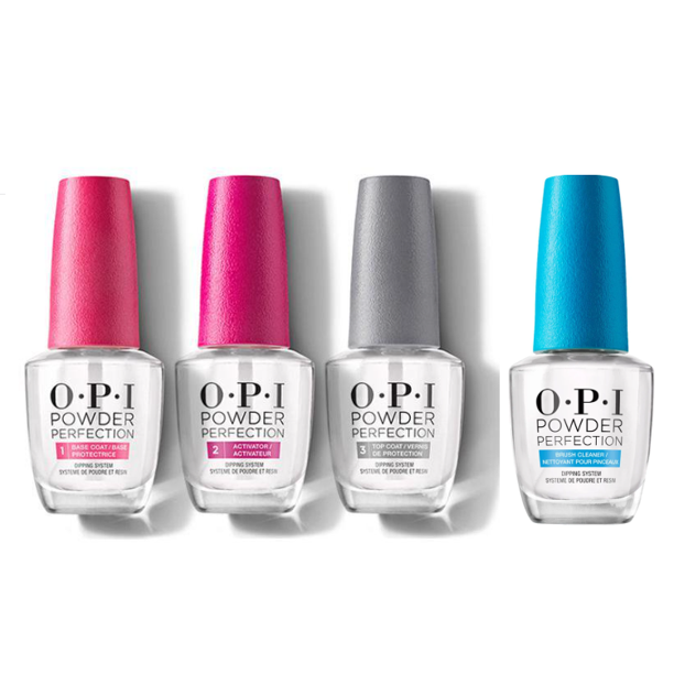 Opi Nail Dipping Powder Perfection Essentials Combo Liquid Set Step 1 2 3 Brush Cleaner Base Activator Top Brush Cleaner Walmart Com Walmart Com