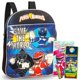 thumbnail image 1 of Mochila Power Rangers para niños en edad preescolar con pegatinas y colores, 1 of 6
