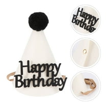 WHAMVOX Birthday Hat Crown Party Supplies Decorations Mini Hats Child Baby White