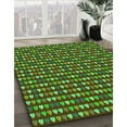thumbnail image 3 of Ahgly Company Machine Washable Indoor Square Transitional Bakers Brown Area Rugs, 7' Square, 3 of 7