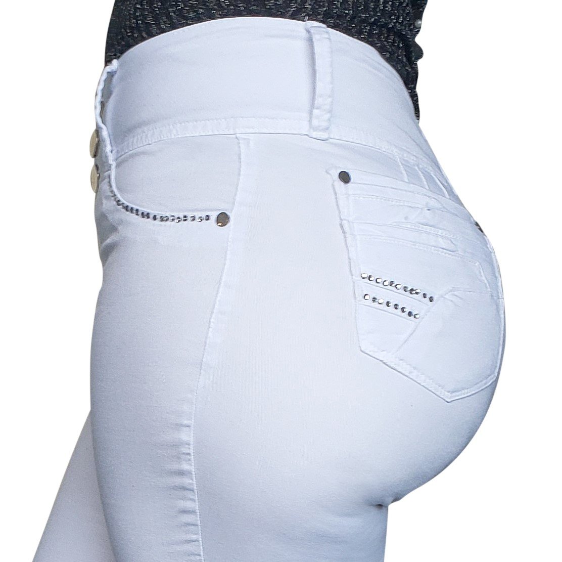 Moda Jeans- 100% Made in Medellin, Colombia, Butt Lifter Womens Jeans - image 2 of 37