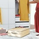 thumbnail image 5 of Bolsa de almacenamiento para organizador de ropa PVC • Cajonera plegable 40x30x12cm • Diseño transparente y separado • Solución para ahorrar espacio bajo la cama para edredones, ropa de cama y ropa, 5 of 6