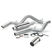 Banks Power 06-07 Chevy 6.6L ECLB Monster Exhaust System - SS Single Exhaust w/ Chrome Tip Fits select: 2006-2007 CHEVROLET SILVERADO, 2006-2007 GMC SIERRA