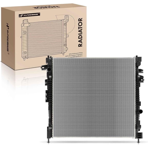 A-Premium Engine Coolant Radiator Assembly Compatible with Chevrolet Traverse 2018-2019 2.0L