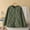 Army Green#1, variant on Drovellove Plus Size Women's Quilted Puffer Jacket – Long Sleeve Lightweight Coat with Pockets, Floral & Solid Print, Casual Fall Winter Spring Outerwear