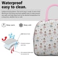 thumbnail image 3 of Womens Ballet Princess Pattern Lunch Box for Work,Insulated Lunch Bag for Women,Loncheras Para Mujer,Leakproof Adult Lunch Bag for Work,Beach,Travel,Picnic,Camping, 3 of 7