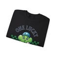 thumbnail image 3 of One Lucky Baseball Mama St. Patrick's Day Sweatshirt, 3 of 5