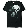 thumbnail image 4 of Mens Marvel The Punisher Night Stealth T-Shirt, 4 of 4