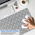 thumbnail image 4 of Long Mouse Pads for Desk,Gray Geometric Arrow Pattern Desk Mats on Top Of Desks, Desk Mouse Pad Extra Large with 3mm Non-Slip Base and Stitched Edge for Gaming,Office,Work,Home 31.5"x15.7", 4 of 6