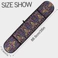 thumbnail image 3 of Dailycode Double Sided Oven Mitt with Loop Heat Resistant Kitchen Long Potholders 7" x 35" Fleur De Lis and Beads, 3 of 6