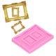 thumbnail image 4 of Molde De Arcilla, Marco De Fotos Retro, Molde Para Fondant, Molde Para Hornear Para Cocina Casera Para Panadería ANGGREK Otros, 4 of 8