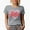 Heather Grey, variant on Distressed One Loved Mini, Mother-To-Daughter, Mother's or Valentine's Day Art Merch Gift, White T-Shirt, Small