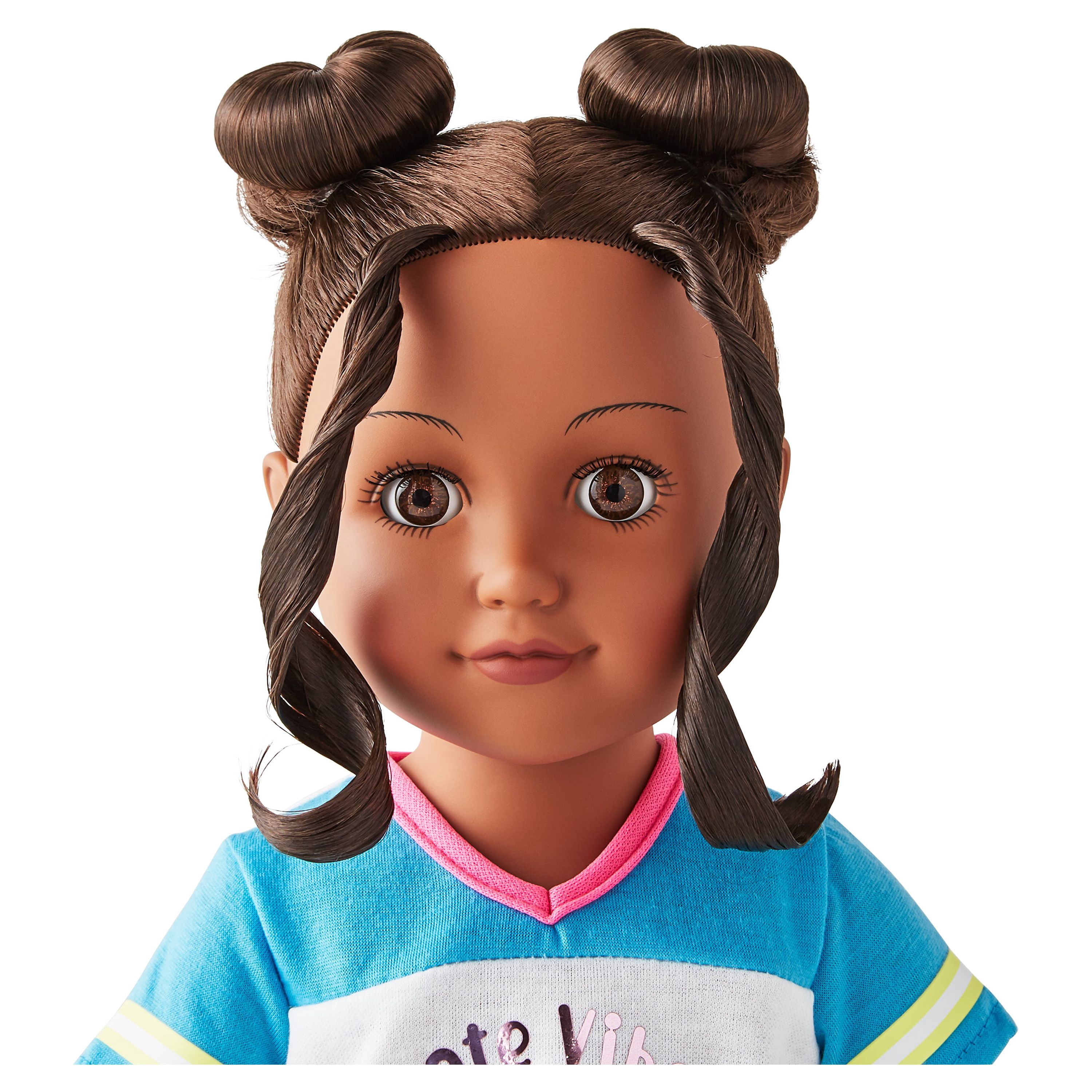 My Life As Lexi Posable 18 inch Doll, Dark Brunette Hair, Brown Eyes