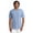 Dusk Blue, variant on Havanera Men's and Big Men's Camp Collar Guayabera Short Sleeve Button-Down Shirt, Sizes S-5XL