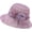 Light Purple, variant on Grace Bucket Hats for Women with Flower Cloche Hat Vintage Bowler Hat Sun Hat
