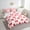Red, variant on Erosebridal Pink Bowknot Bedding Sets Twin Size,Geometric Plaid Comforter Sets with Sheets,Dreamy Princess Bed in a Bag Twin size,Ultra Soft Kawaii Bedroom Decorative,Reversible,7-Piece