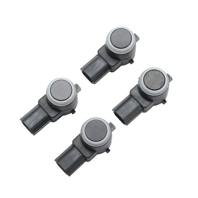 Unique Bargains 4 Pcs Sensor de Estacionamiento de Respaldo de Parachoques para Ram 1500 2500 3500 2011-2017 Sensor de Asistencia de Estacionamiento Inversa No.1EW63AXRAA/1EW63TZZAA Negro