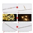 thumbnail image 2 of Luces de cadena de cuero solares de bajo voltaje para exteriores, luces LED de cobre, luces decorativas para patio, 2 of 5