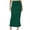 Green, variant on Pitauce Womens High Waisted Stretch Long Pencil Skirt Side Slit Elegant Wrap Bodycon Skirt Casual Office Cocktail Party Skirt