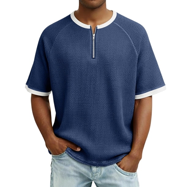 Camisas de Manga Larga para las Mujeres de Ajuste Suelto No Se Aplica Aquí, Tops de Manga Corta para las Mujeres de Ajuste Suelto No Incluido, Camisa de Bloque de Color para Hombre
