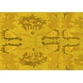 thumbnail image 1 of Ahgly Company Indoor Rectangle Oriental Yellow Modern Area Rugs, 8' x 10', 1 of 4