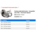 thumbnail image 2 of Parking Light Bulb Socket - Compatible with 1966 - 1967 Buick Skylark, 2 of 2