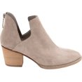 thumbnail image 3 of Blondo Neda Waterproof Suede Cut Out Block Heel Bootie (Women's), 3 of 6