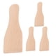 thumbnail image 5 of 4 espátulas de madera para crema de hornear, espátula pequeña para hornear pasteles, espátula esencial de madera para cocinar, espátula para pizza, 5 of 8