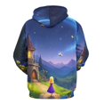 thumbnail image 3 of Enchanted Castle Night Scene-2 3D Print Hoodie Men Women Autumn Thin Pullover Sweatshirt Vintage Streetwear Tops, 3 of 6