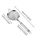 thumbnail image 2 of Kangkanggg Strainer Spoon Food Strainer Spoon Food Fine Mesh Strainer Kitchen Use 304 Stainless Steel Fine Mesh Strainer Food Sieve Fruits Vegetables, 2 of 3