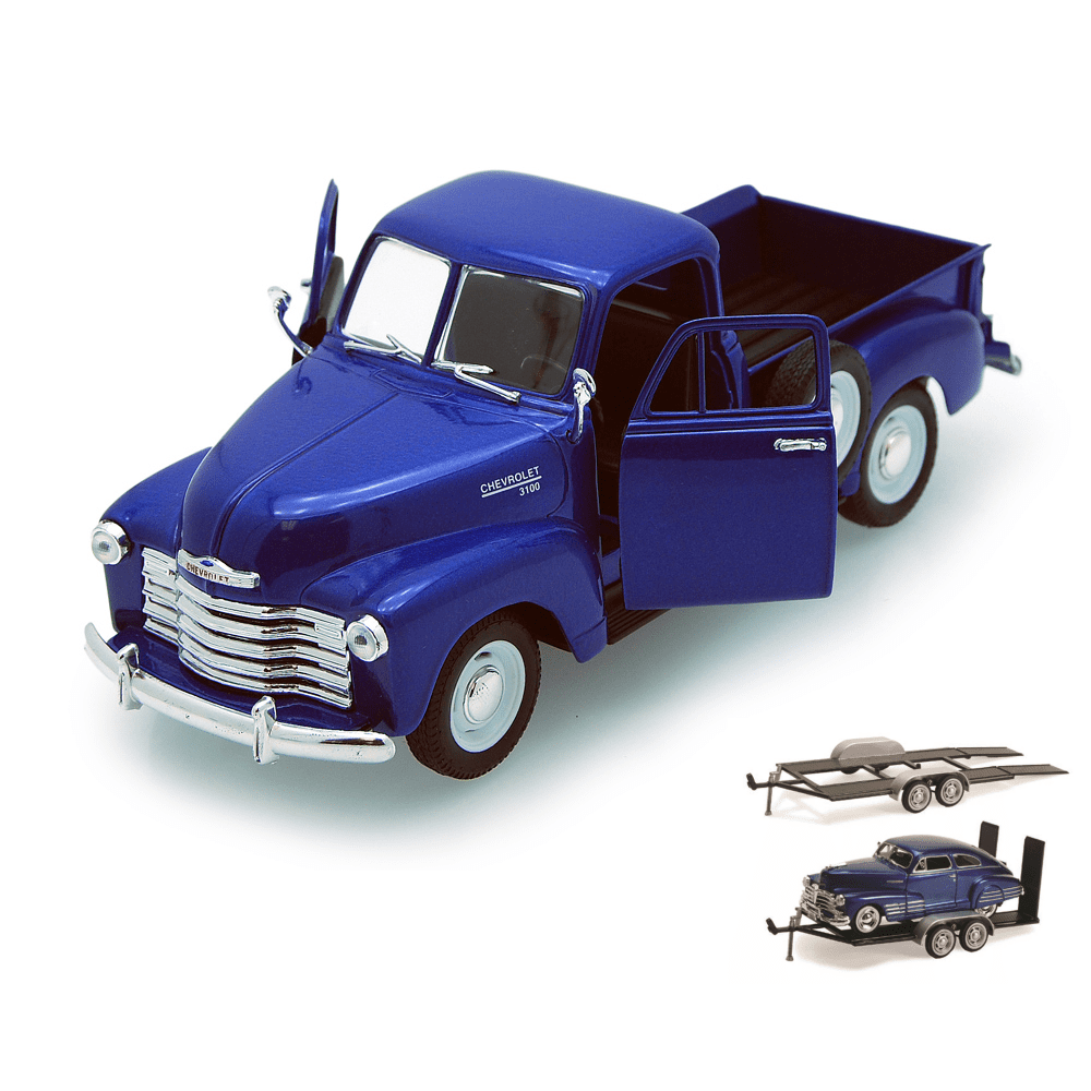 Diecast Car & Trailer Package 1953 Chevy 3100 Pickup