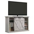 thumbnail image 5 of Twin Star Home Terryville Barn Door TV Stand for TVs up to 60", White Oak, 5 of 13
