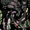 thumbnail image 6 of Cloth Napkins Set of 8 - 20x20 Inches, Pink Spring Floral Washable Reusable Table Napkins, Flowers Botanical Elegant Pastoral Black Soft & Absortbent Dining Napkin for Party Wedding Hotel Restaurant, 6 of 8
