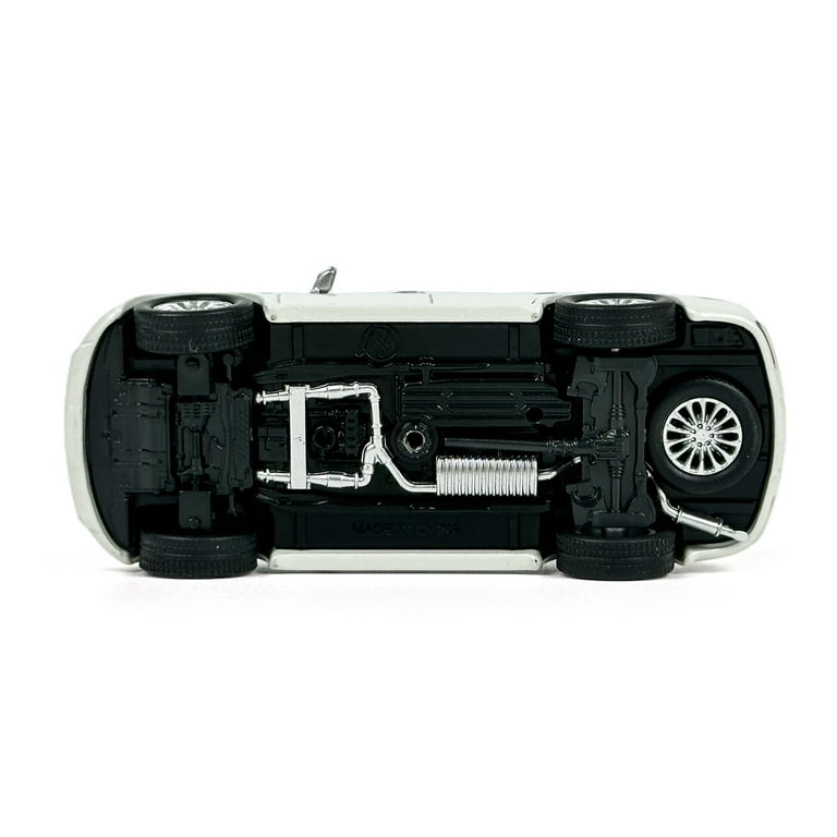 ホワイト SUV ミニカー 2台セット 1:64 1:64 Infiniti QX80 White Diecast Model Car Collection Gift