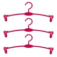 thumbnail image 1 of MasteelfCA 15Pcs Plastic Underwear Panties Hangers Simplicity Practical Bra Support Rack Laundry Drying Holder for Home Shop (Rosy), 1 of 7
