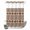 Beige, Sand, Oatmeal, Khaki, variant on No Hook Shower Curtain, Boho Ethnic Tribe Shower Curtains for Bathroom with See Through Top Window, Navy Blue Zen Southwest Middle Century Waterproof & Washable Bath Curtain 60"x72"